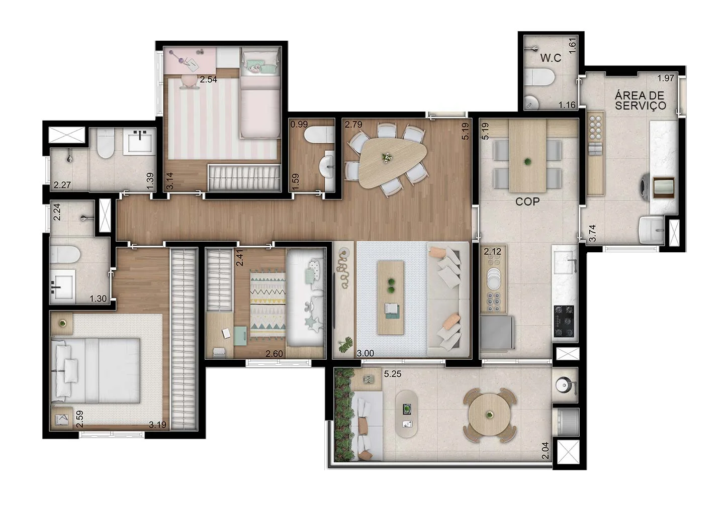 Apartamento de 97 M² com 3 quartos à venda em Jardim Aurélia em Jardim aurelia, Campinas - sp | SoloBR
