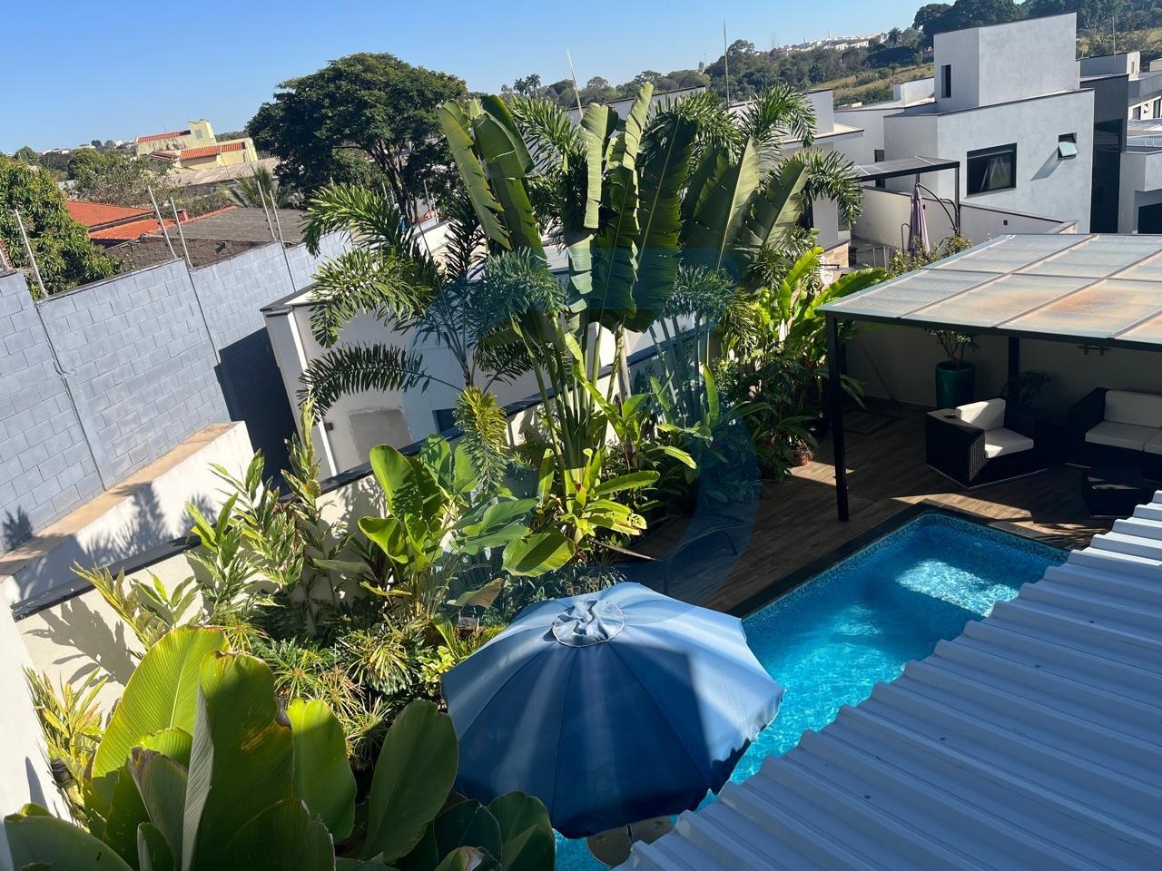 Lindo Sobrado de Alto Padrão em Valinhos com Piscina e Condomínio Completo! em Jardim sao marcos, Valinhos - sp | SoloBR