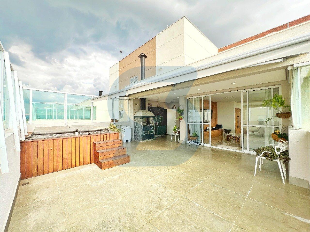 Cobertura Exclusiva com 4 Quartos e Terraço Panorâmico em Alphaville Campinas em Loteamento alphaville campinas, Campinas - sp | SoloBR