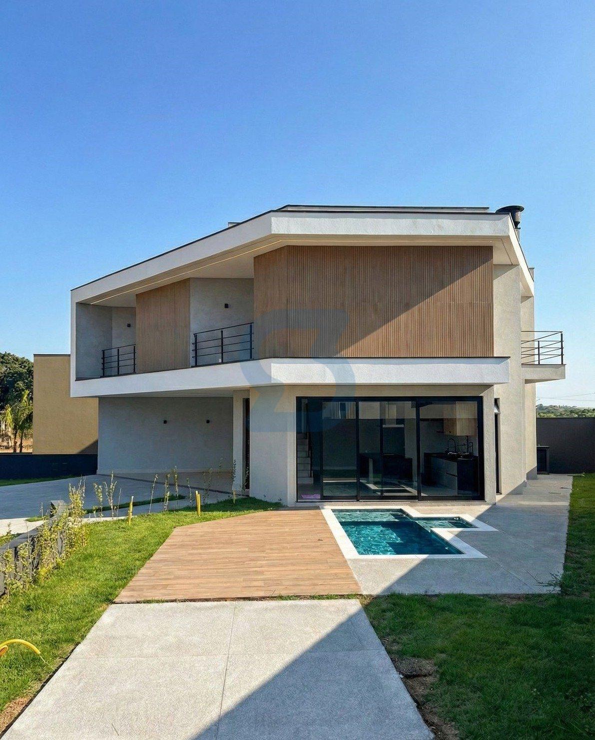 Viva o Sonho em Paulínia! Casa de Condomínio c/ 3 Suítes, Piscina, Escritório e Aquecimento Solar. em Parque brasil 500, Paulínia - sp | SoloBR